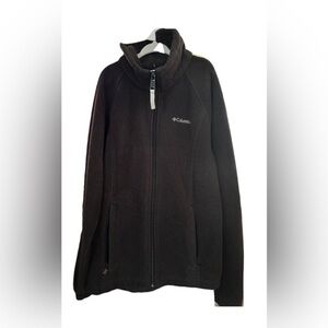 Colombia black fleece jacket (B7)